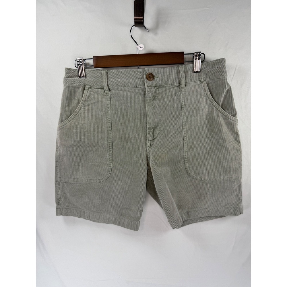 Marine Layer Mens Sage Green Corduroy Shorts Size 33 Style 13214 Summer 2022